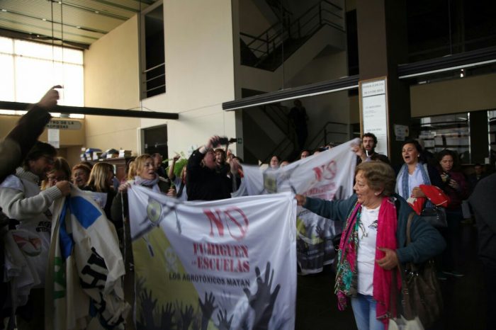 Fallo histórico en Entre Ríos: fumigar una escuela rural es delito