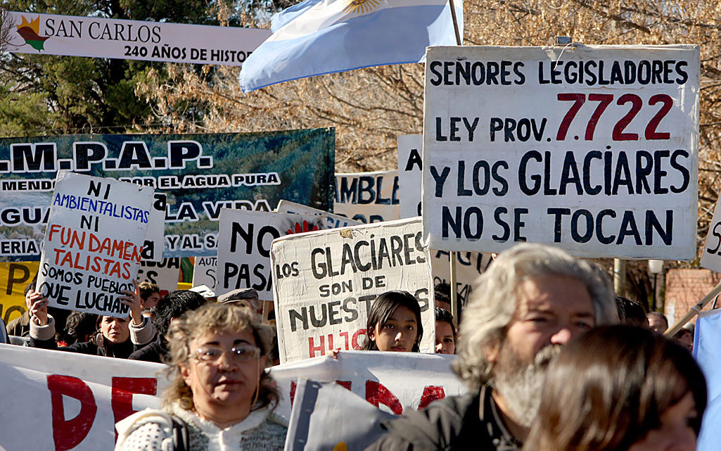 Nos oponemos a la modificación de la Ley Provincial 7722 de Mendoza