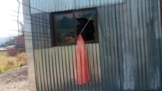 Daños al estudio de FM Alas