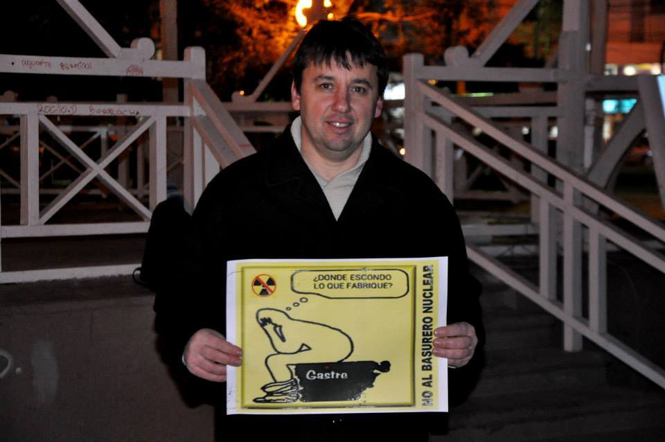 RENACE repudia las amenazas a Pablo Palicio Lada del Movimiento Antinuclear del Chubut