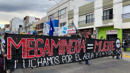 RENACE acompaña a Chubut en la lucha contra la Megaminería